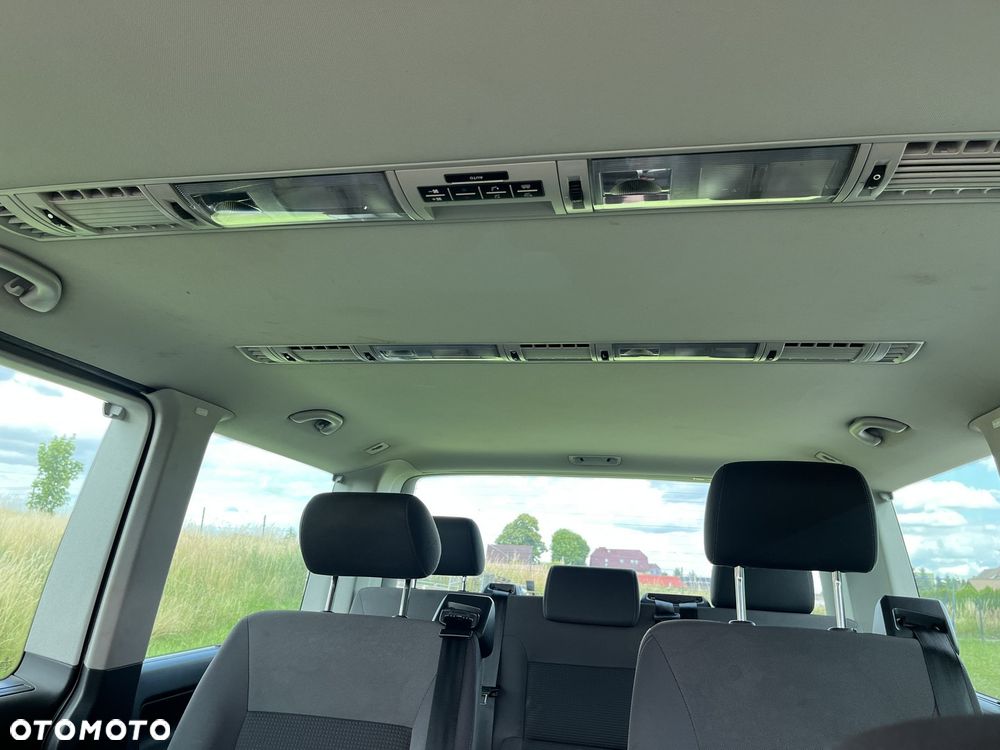 KOMPLETNY ŚRODEK FOTEL KANAPA BOCZKI PODSUFITKA SZYNY PODŁOGA WYKŁADZINA VW T5 LIFT T6 MULTIVAN - 4