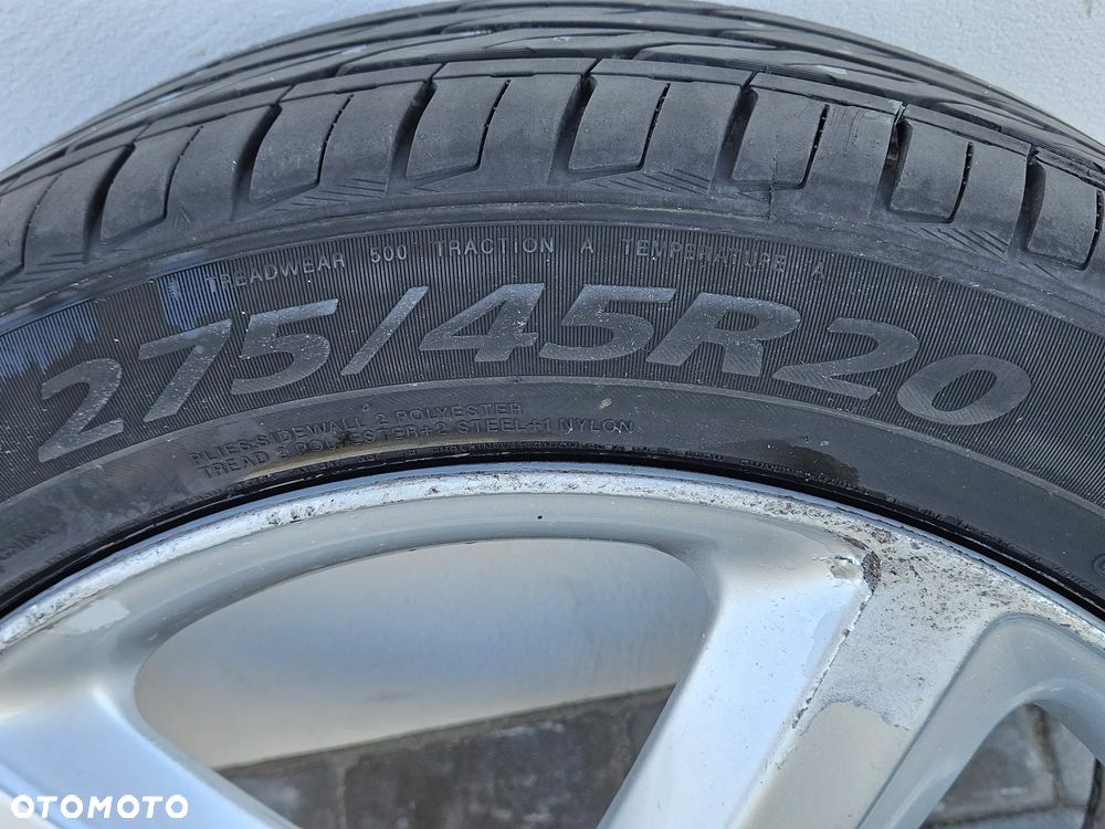 AUDI Q7 VW TOUAREG 7P KOLA FELGI 5X130 20 275/45 DOT 3122 9JX20H2 ET60 KOMPLET 4L0601025 H AM - 6