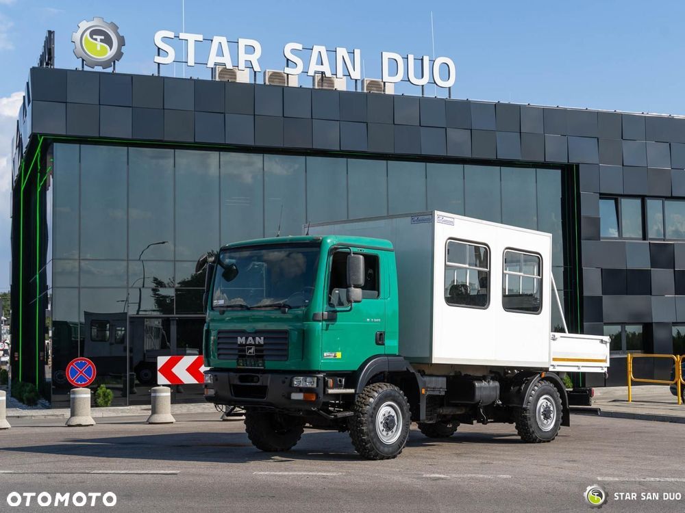 MAN TGM 13.240 4x4 BL Brygadówka Kamper Przewóz Osób - 5