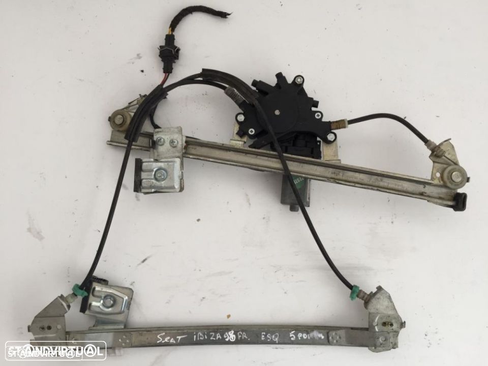 elevador vidro eletrico frente esquerdo seat ibiza 6k - 1