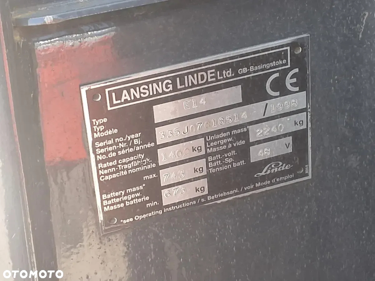 Linde E14 - 5