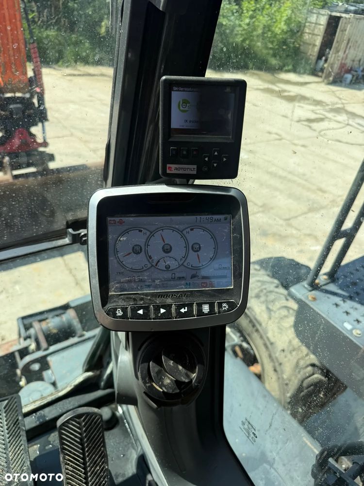 Doosan Doosan DX 165W - 5 z głowicą obrotową - 18