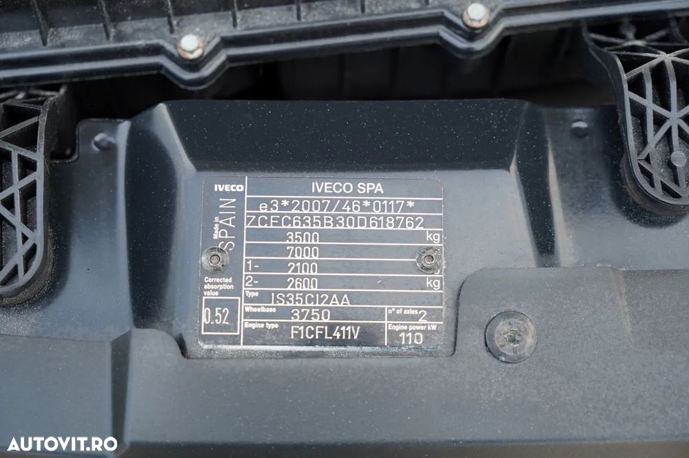 Iveco DAILY 35-150 / BASCULATOR SPATE / DUBLU / MANUAL / - 36