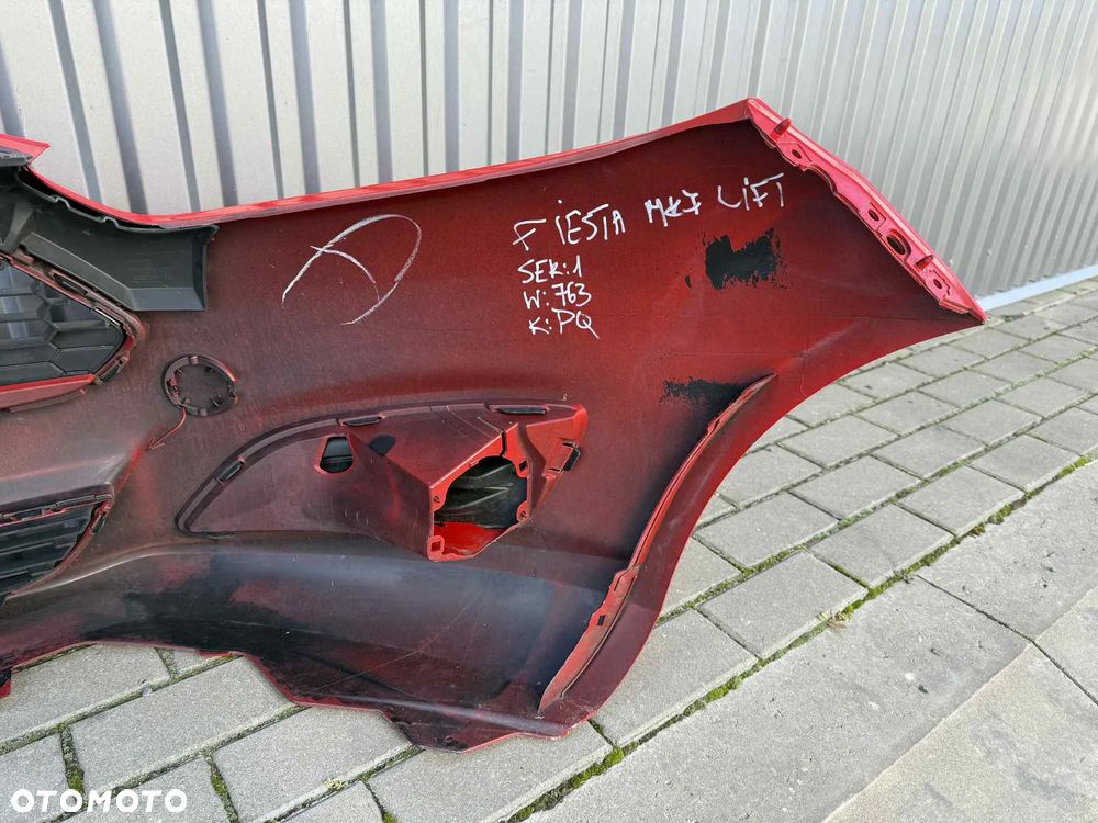 Ford Fiesta MK7 FL Lift Zderzak przód przedni kompletny kolor PQ 2012-2017r - 8