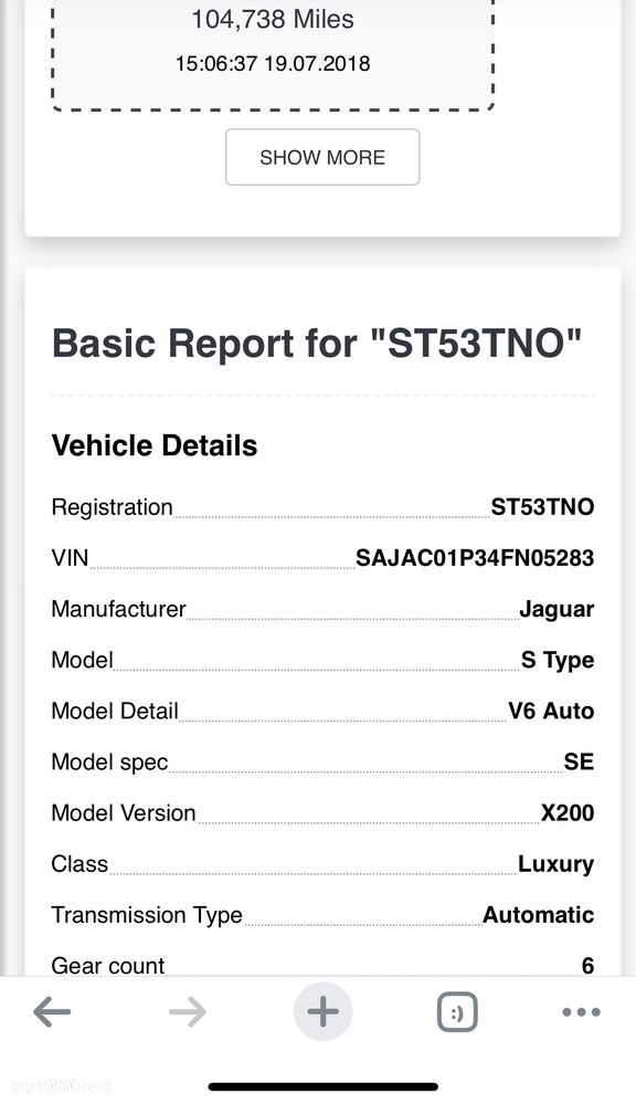 JAGUAR S-TYPE X200 2.5 V6 147kW 200KM SKRZYNIA AUTOMAT 2R83-7000-gk 6HP-26 - 6