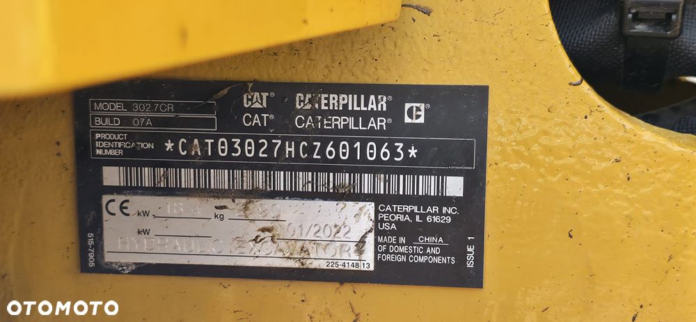 Caterpillar 302,7 CR    / 302. 303, 301.8 , 304 , 305 - 17