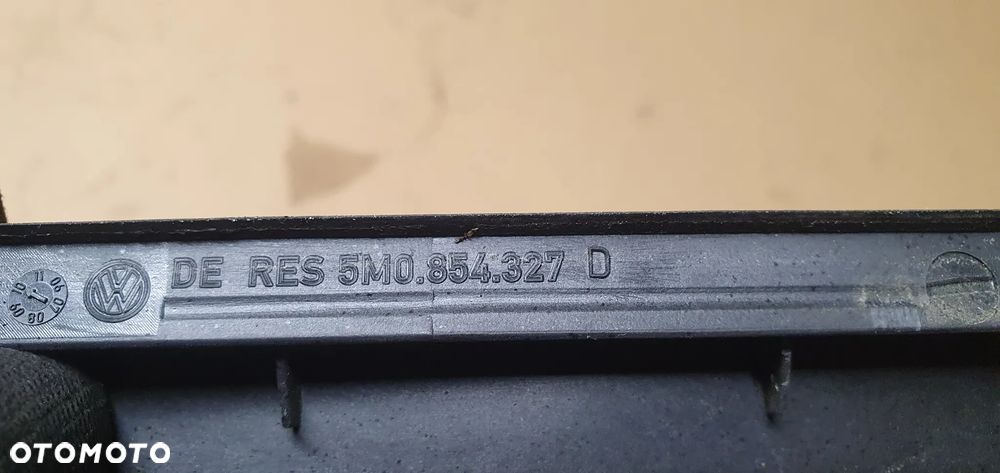 Listwa szyby czołowej lewy przód przednia lewa VW Golf VI 6 Plus 5M0854327D - 7