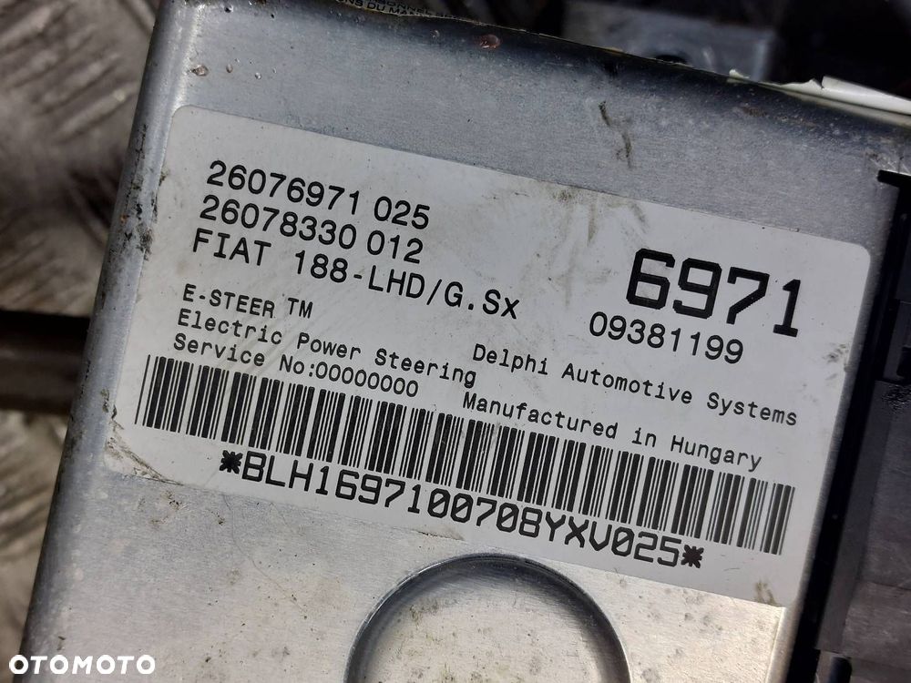 WSPOMAGANIE ELEKTRYCZNE FIAT PUNTO II 26076971 - 6