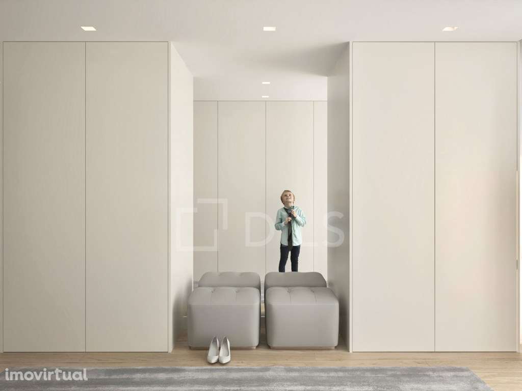 Apartamento T1 novo com varanda e garagem em Matosinhos - Grande imagem: 4/38