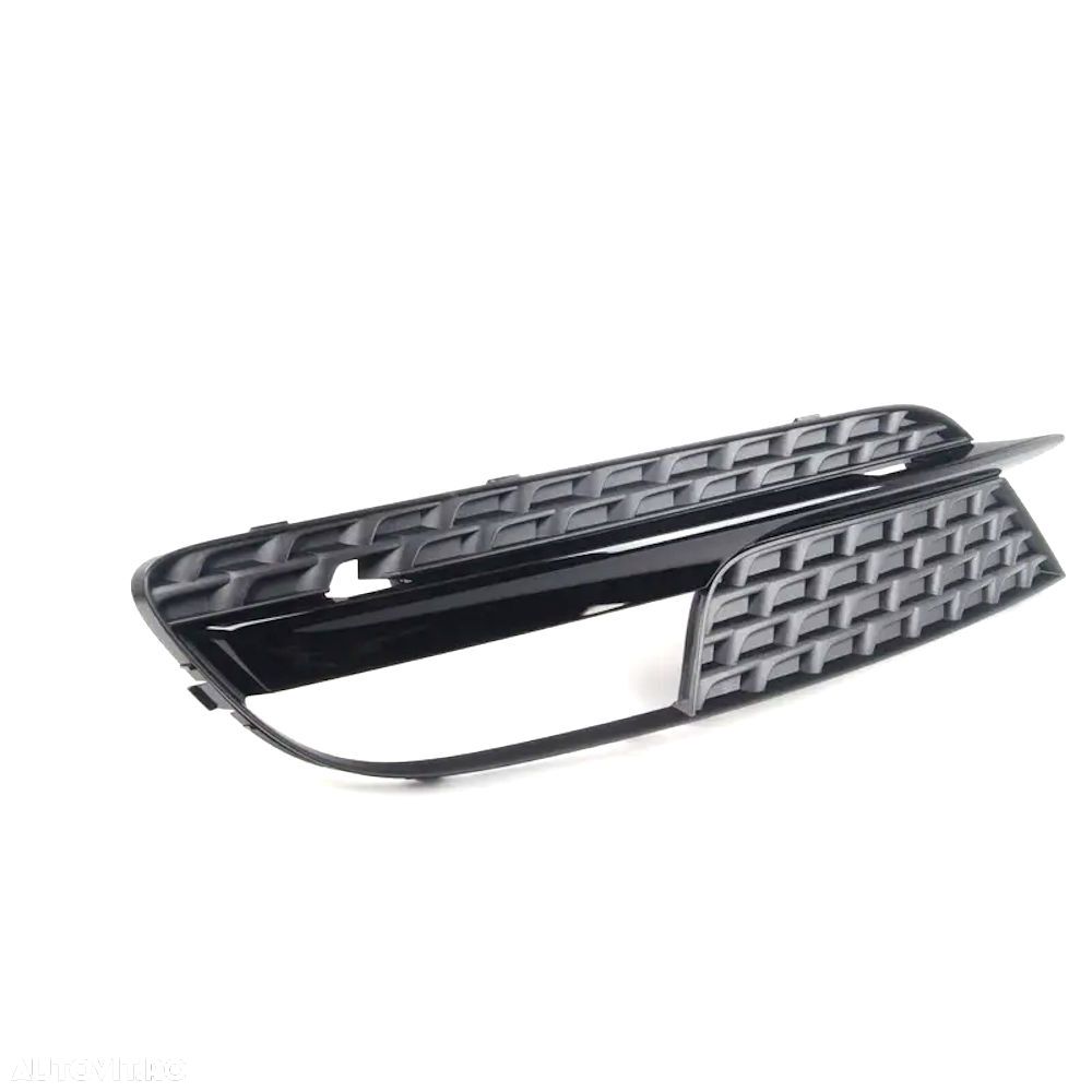 Grila bara fata Audi A5/S5 (B8), 10.2011-08.2016 Cu Gaura Pentru Proiector, parte montare partea stanga, 13S127-1, Aftermarket 8T0807681H01C - 1