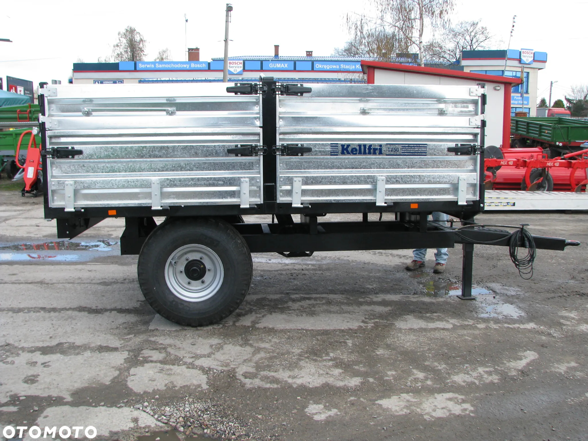 Inny Przyczepa ciężarowa-rolnicza Ursus 7t T-042 TANDEM z systemem trójstronnego wywrotu/ Przyczepa KELLFRI z wywrotem 23-TV6023 5-ton / 23-TV702 7-ton wywrotka - 29