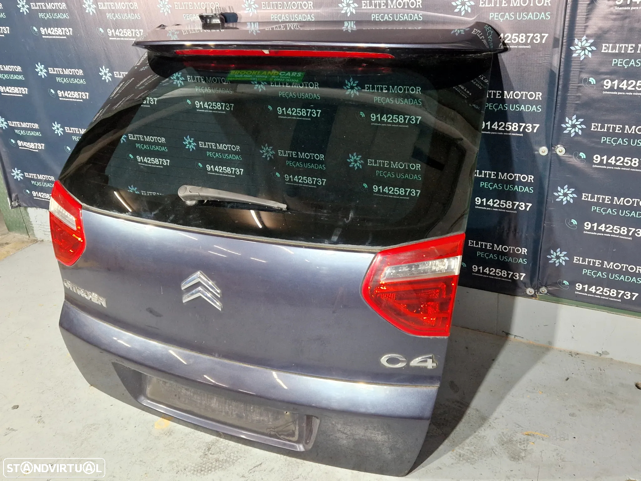Tampa de mala usada CITROEN C4 PICASSO 5 LUGARES ENVIO GRATUITO - 3