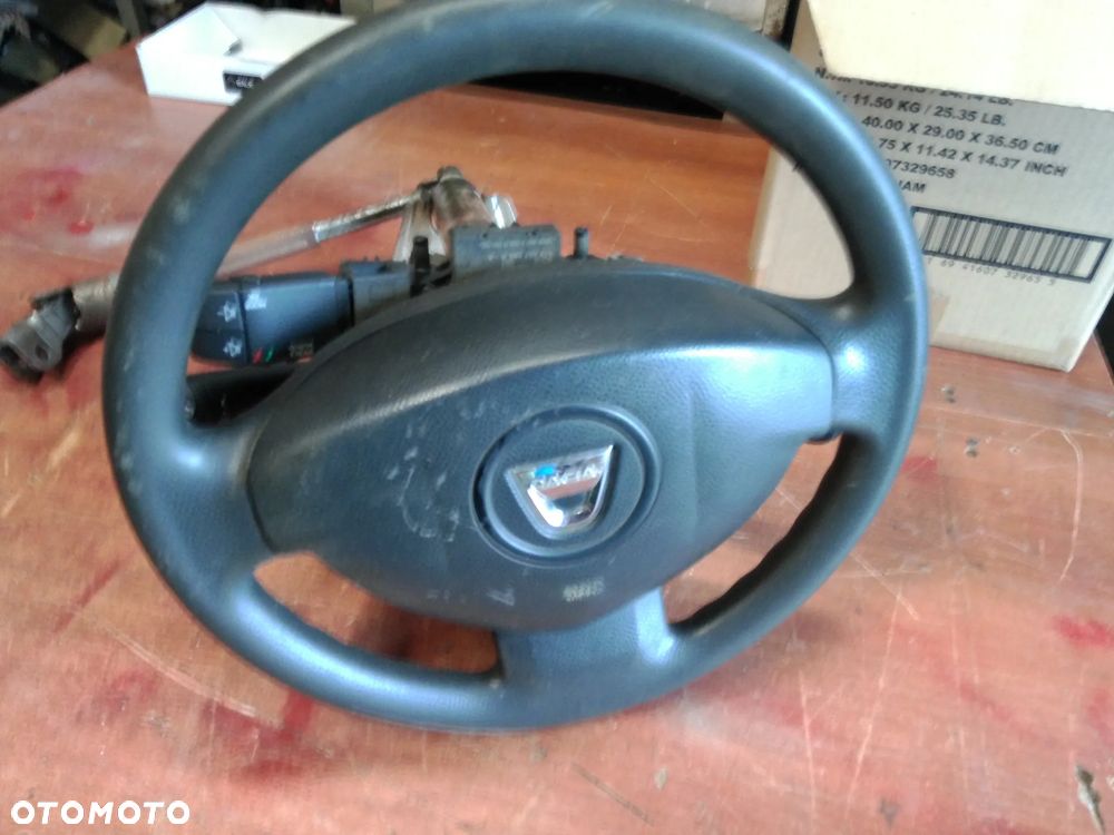 DACIA DOKKER LODGY KIEROWNICA PODUSZKA MANEKI KOLUMNA KOMPLET ROWNIEZ INNE CZESCI PYTAC - 3