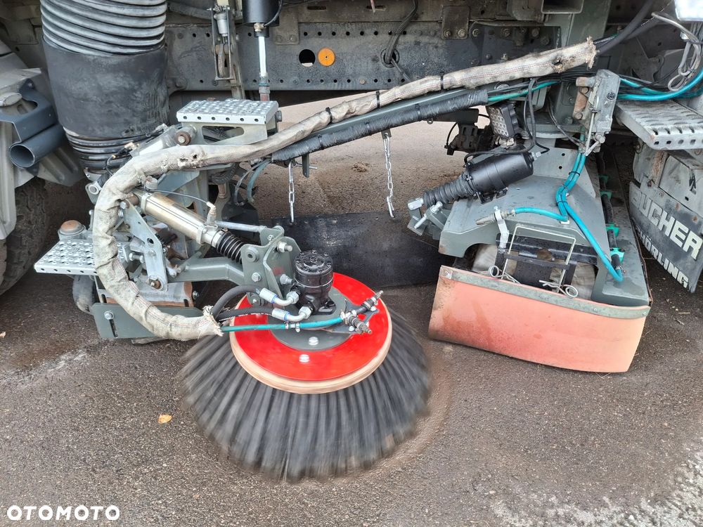 Mercedes-Benz Atego 1524 Zamiatarka BUCHER CityFant 60 2 Silniki Tylna Oś Na Poduszkach Zamiatarka Uliczna Sprzątanie Zamiatanie - 19