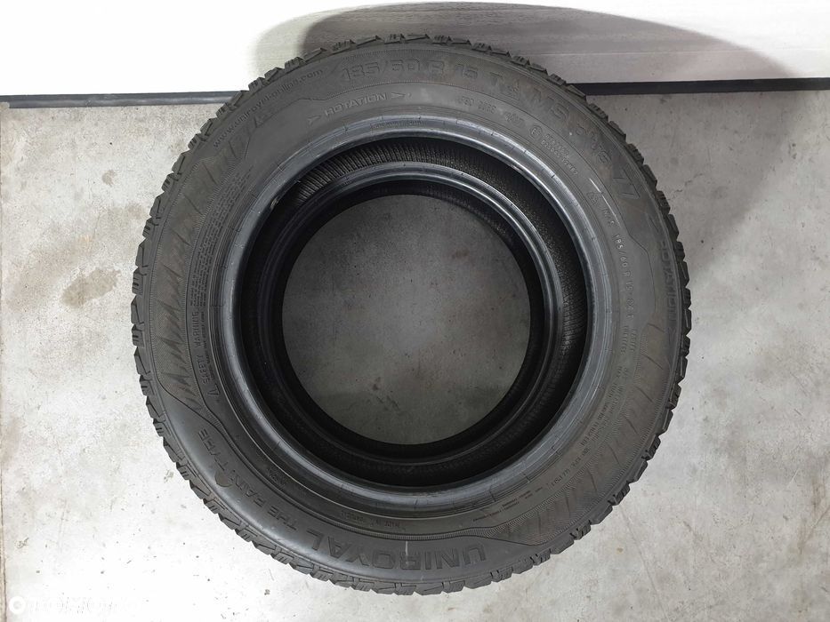 2szt. 185/60/15 84T Uniroyal Ms Plus 77 5,5mm 2017r [ 6406 ] - 2