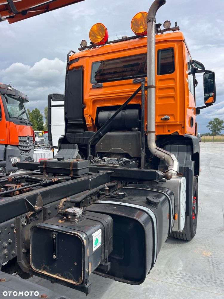 MAN Tgs 18.320 Wywrotka 4x4 Napęd na Mostach Na Wał Reduktor Biegi Terenowe Czolownica Hydraulika Boczna - 16