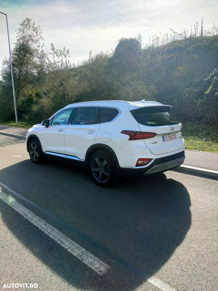 Hyundai Santa Fe blue 2.2 CRDI 4WD Automatik Style - 12