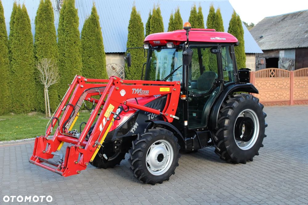 TYM T603 POLSKA AGROMA / NISKI PRZEBIEG / ŁADOWACZ CZOŁOWY / PRZEDNI TUZ / KLIMATYZACJA / 3512 / 2812 / URSUS / FARMTRAC / ARBOS / LOVOL / - 2