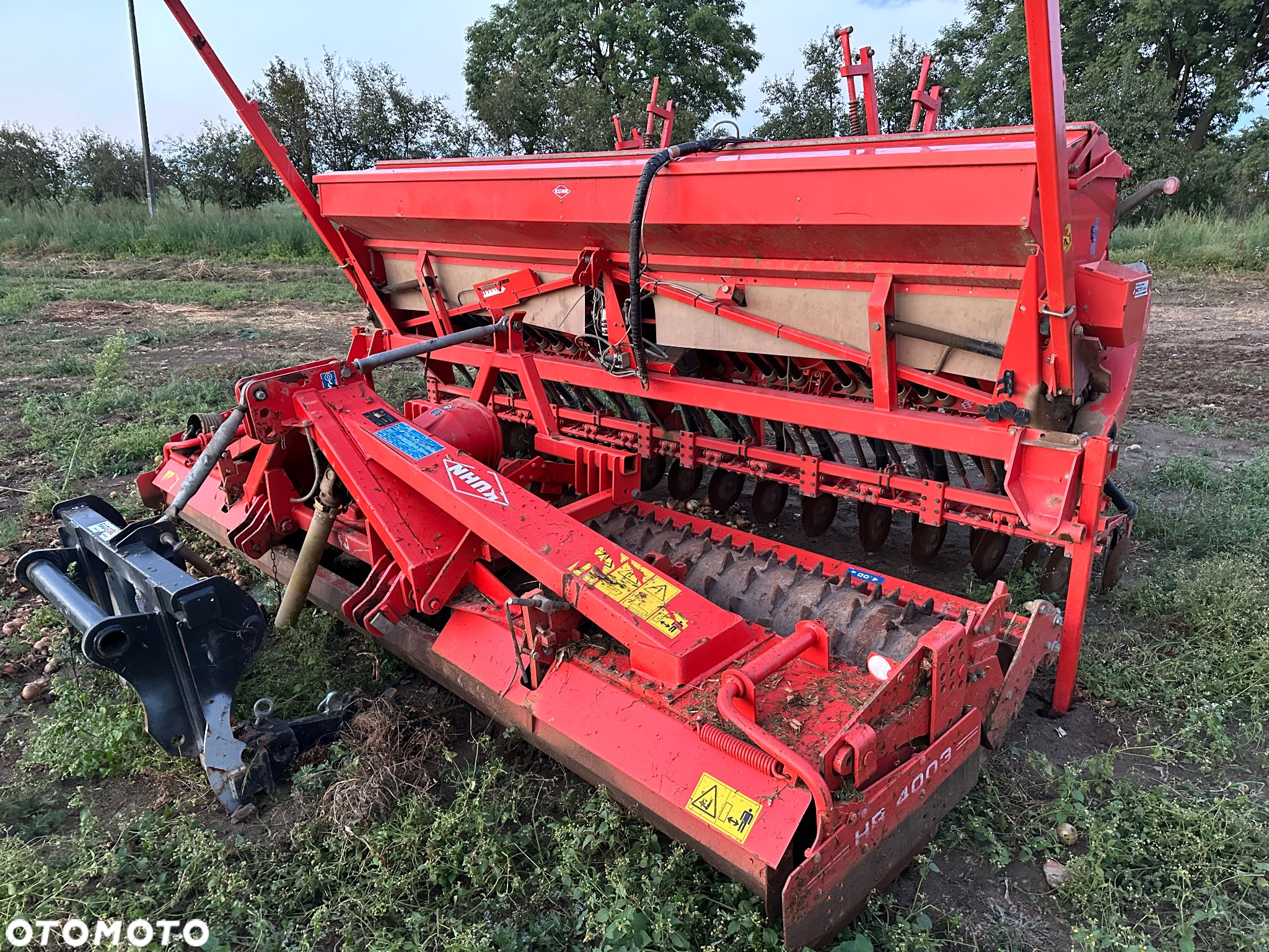 Kuhn Agregat uprawowo siewny siewnik Kuhn integra 400 wirówka hr 4003 - 3