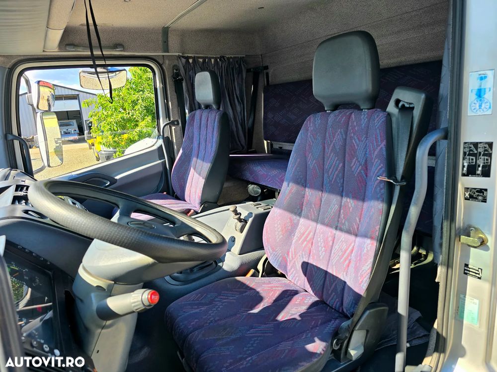 Mercedes-Benz ATEGO 1023 PLATOU HIDRAULIC INOX 6M  + FURCA SI 6 LOCURI - 15
