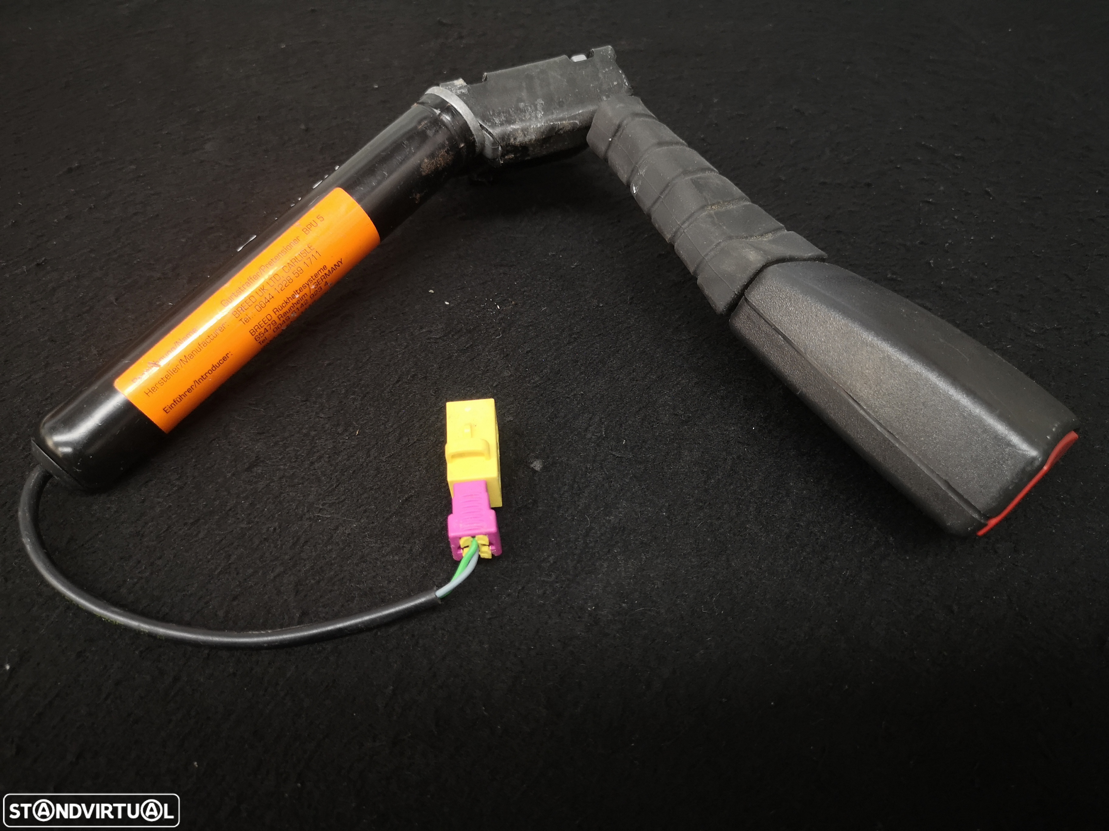 Cinto de Segurança traseira esquerda  Pre-Tensor opel vectra signum 2002+ - 3