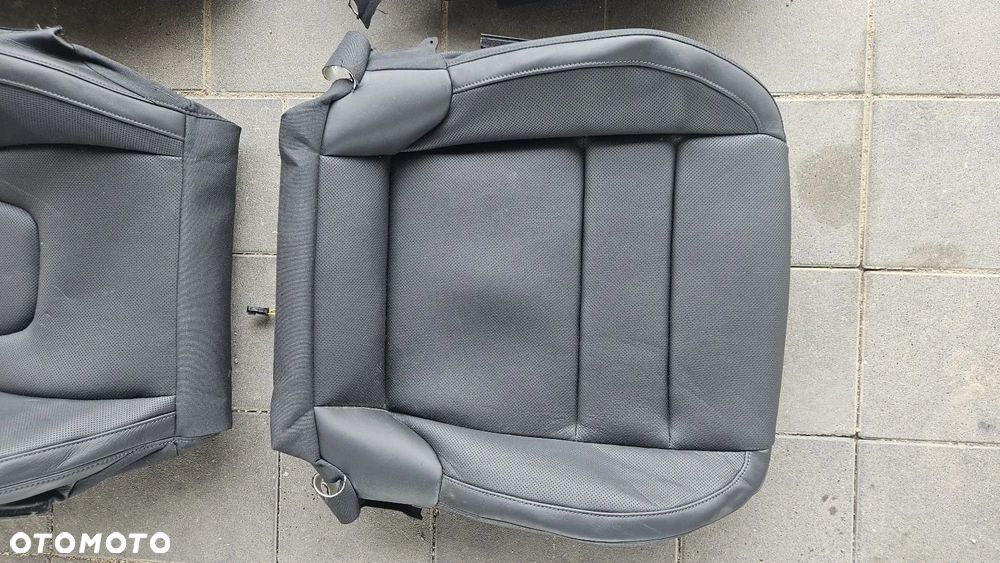 Skórzane pokrowce poszycie foteli przednich Porsche 992 992881406BC 992881405BC 992881805D 992881806D - 3