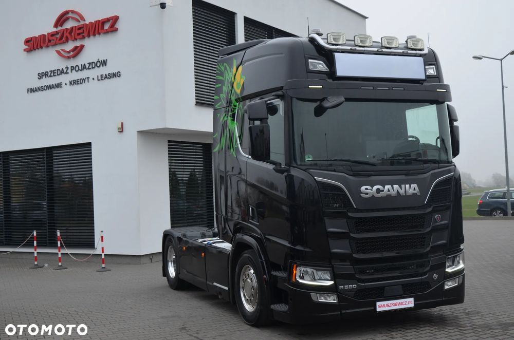 Scania R 580 / V8 / 4 PODUSZKI / KLIMA P. / NAVI /FULL LED / ACC / 7410 - 3