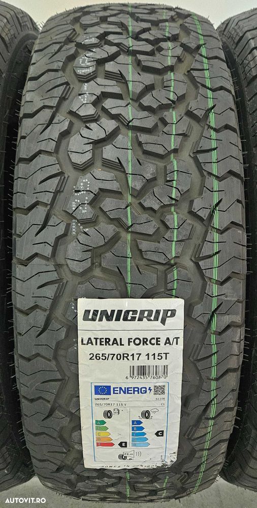 265/70 R17, 115T, UNIGRIP, Anvelope All Terrain M+S - 2