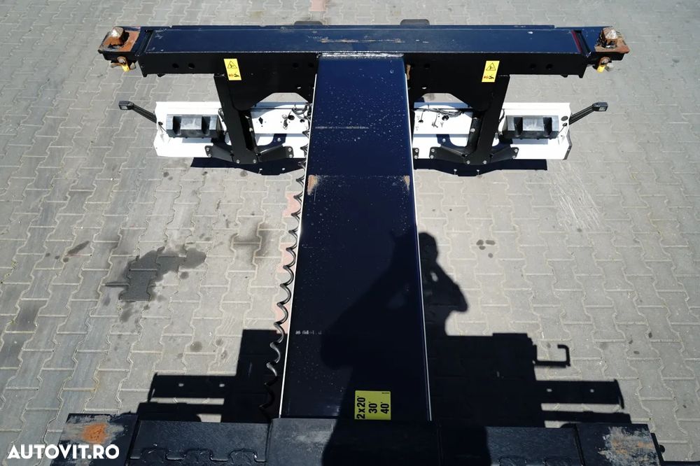 Krone KRONE / SEMIREMORCĂ CONTAINER / PUȚIN UTILIZAT / UNIVERSAL / 2023 / SPATE EXTENSIBIL / PENTRU TOATE CONTAINERELE / AXE RIDICABILE / AXE KRONE - 15