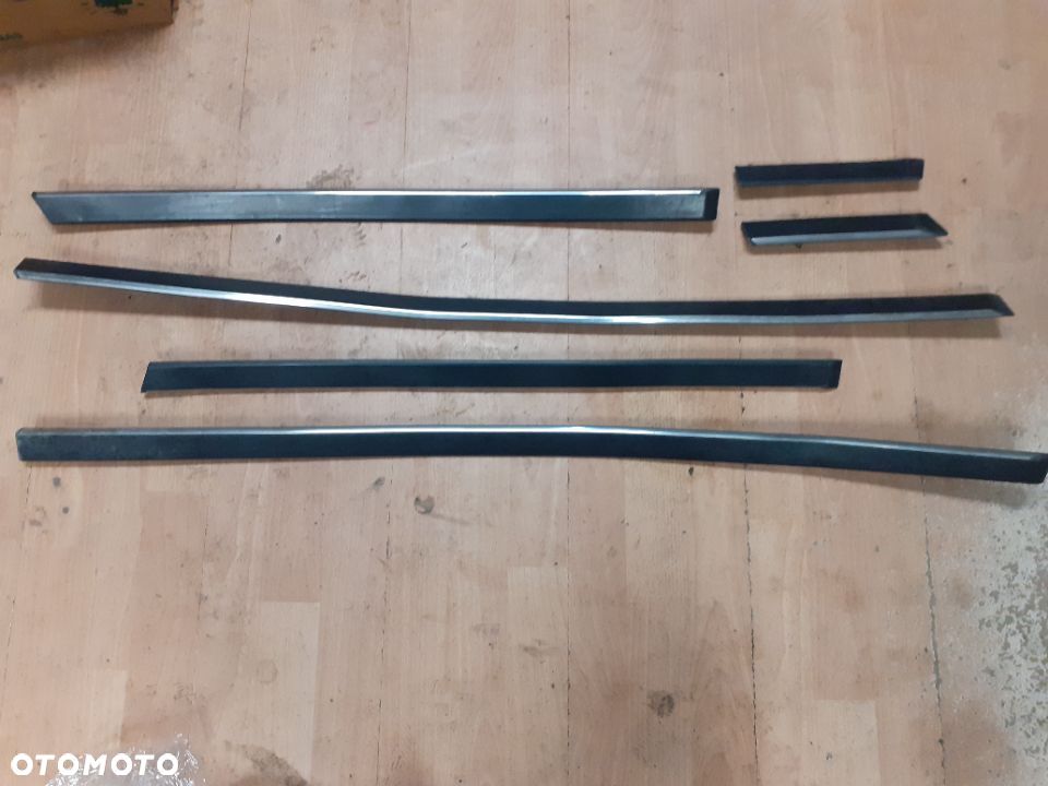 BMW E39 LISTWY DRZWI KOMPLET CHROM 8 184 480 - 1