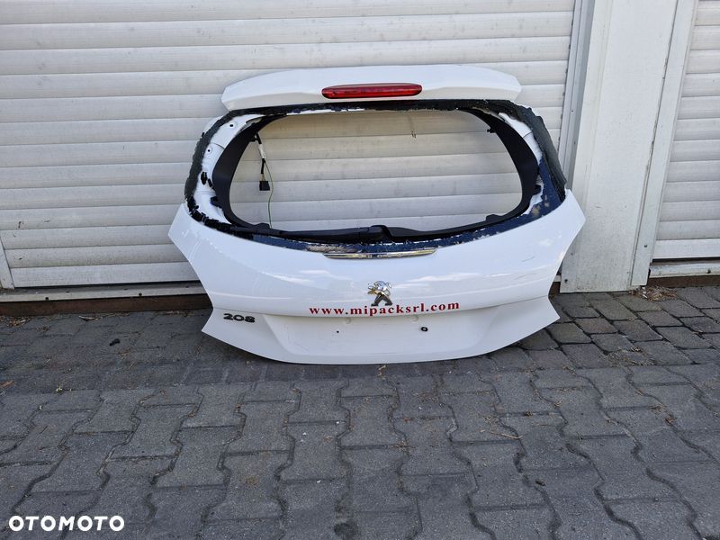 peugeot 208 i 1 klapa bagażnika tył tylna - 1