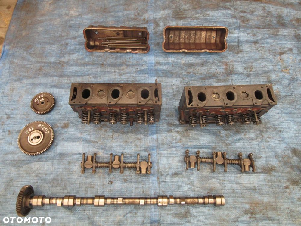 Części silnika blok głowica pompa wody wał tryb koło misa Massey Ferguson 8110 8120 8130 8140 8150 8160 - 4