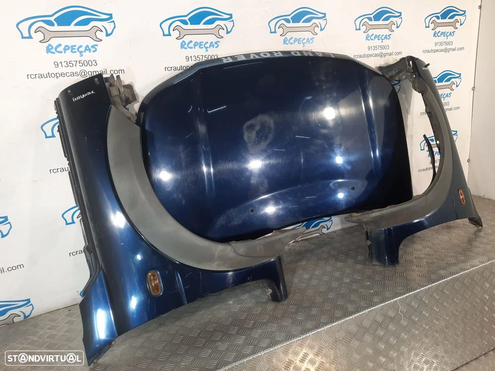FRENTE COMPLETA LAND ROVER FREELANDER I 1 MK1 CAPOT PARACHOQUES GUARDA-LAMAS OTICAS RADIADOR VENTILADOR FRENTE FIBRA REFORÇO - 12