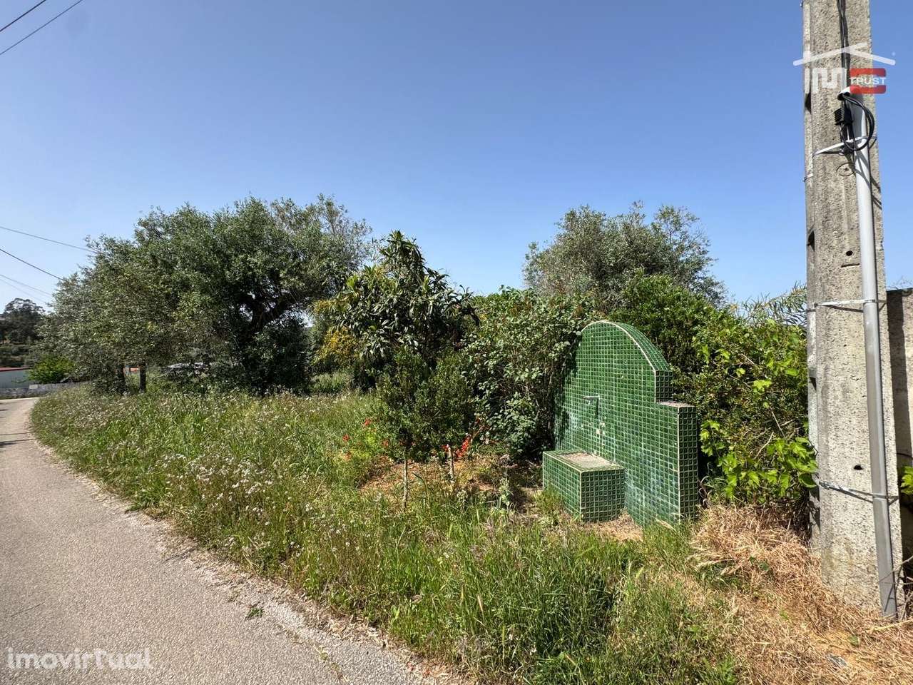 TERRENO PLANO PARA CONSTRUÇÃO COM 720 m² NA BESELGA (TOMAR) A 600 m... - Grande imagem: 4/28