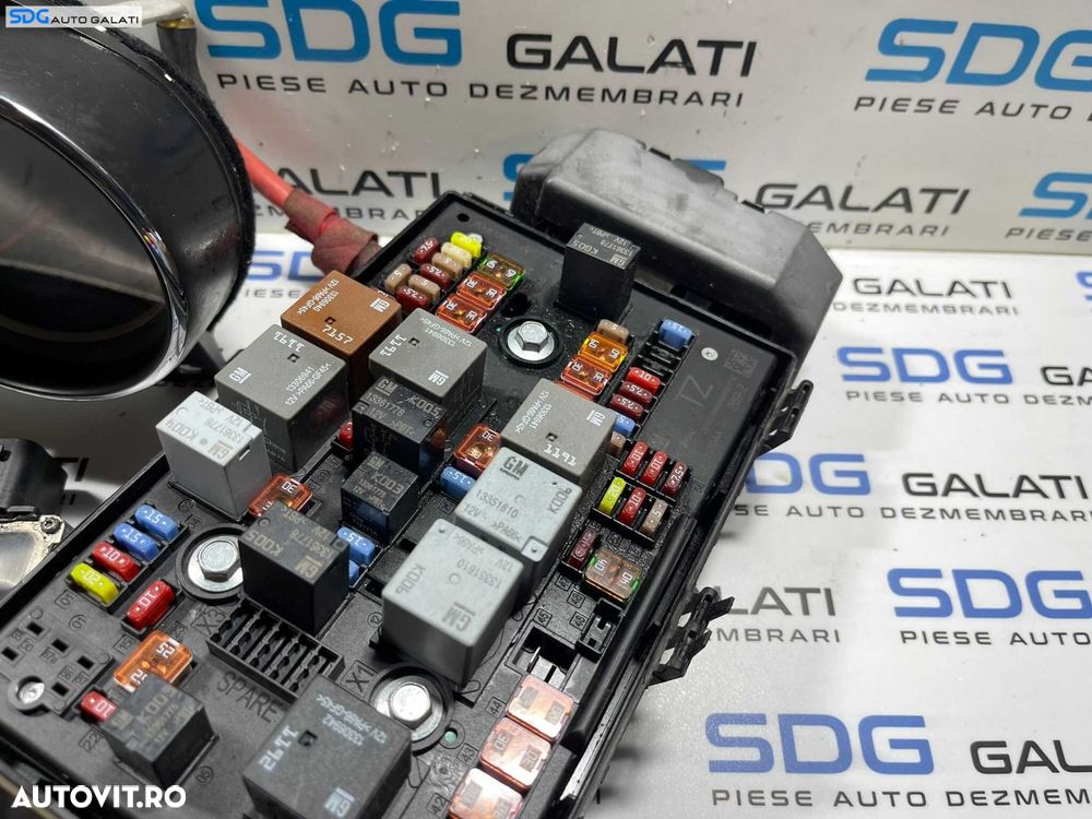 Kit Pornire ECU Calculator Motor Cip Cheie Imobilizator Ceas Bord Opel Astra J 1.7 CDTI 2009 - 2015 Cod 55591495 55579719 [2899] [2900] [2901] - 5