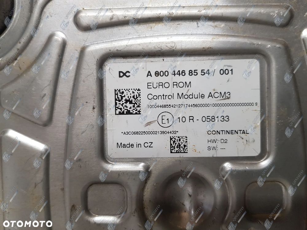 STEROWNIK MODUŁ ADBLUE ACM 3 MERCEDES ACTROS MP5  A0004468554 - 2
