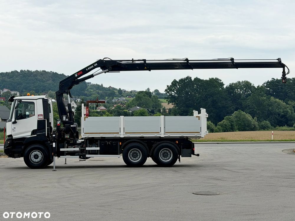 Renault C 430 * WYWROTKA 5,40 m * HIAB X - HIDUO 188 + PILOT / 6x4 - 5