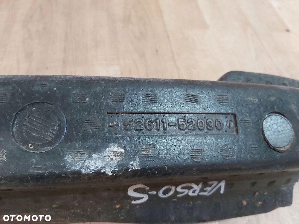 Toyota VERSO S absorber zderzaka przód styropian 52611-52090 - 4
