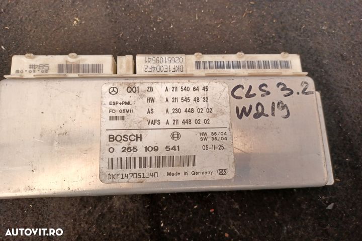 Calculator Modul Abs Esp A2115406445 0265109541 A2115454832 A21154064 - 3