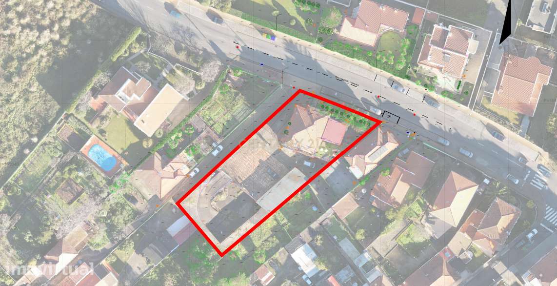 Moradia à RTP C/ PIP aprovado para 1.144,45 m² área construção total - Grande imagem: 3/36