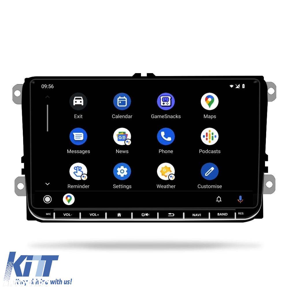 Navigatie Dedicata Volkswagen, 9Inch, 8Gb Ram, 128Gb stocare, Apple Ca - 2