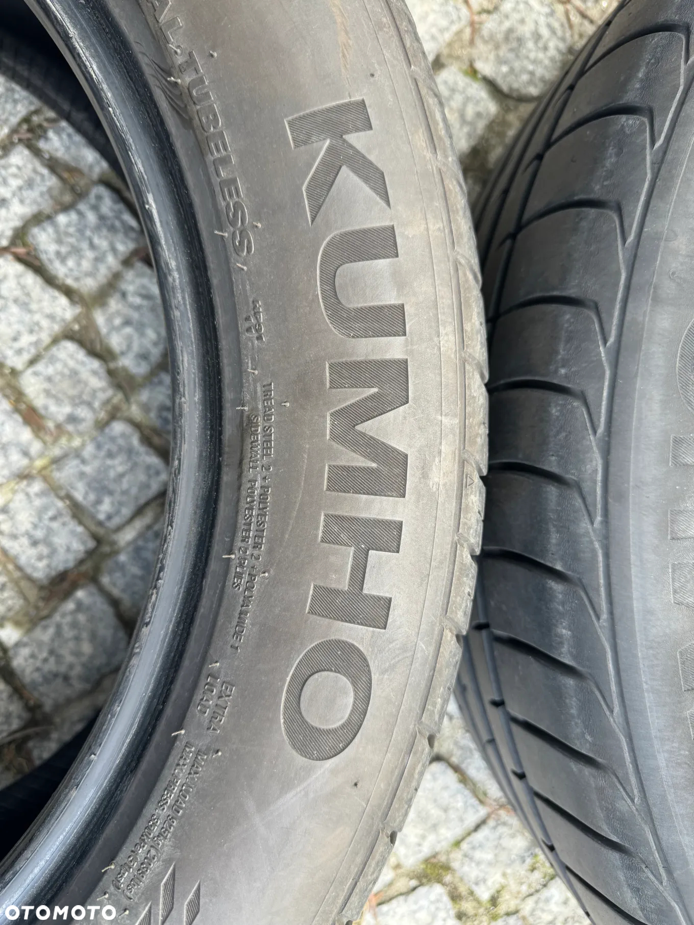 Sprzedam opony letnie  firmy KUMHO 245/50 R19 105W - 2