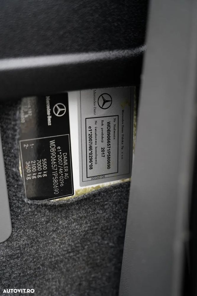 Mercedes-Benz / SPRINTER 519 CDI / AER CONDIȚIONAT / IMPORTAT / - 20