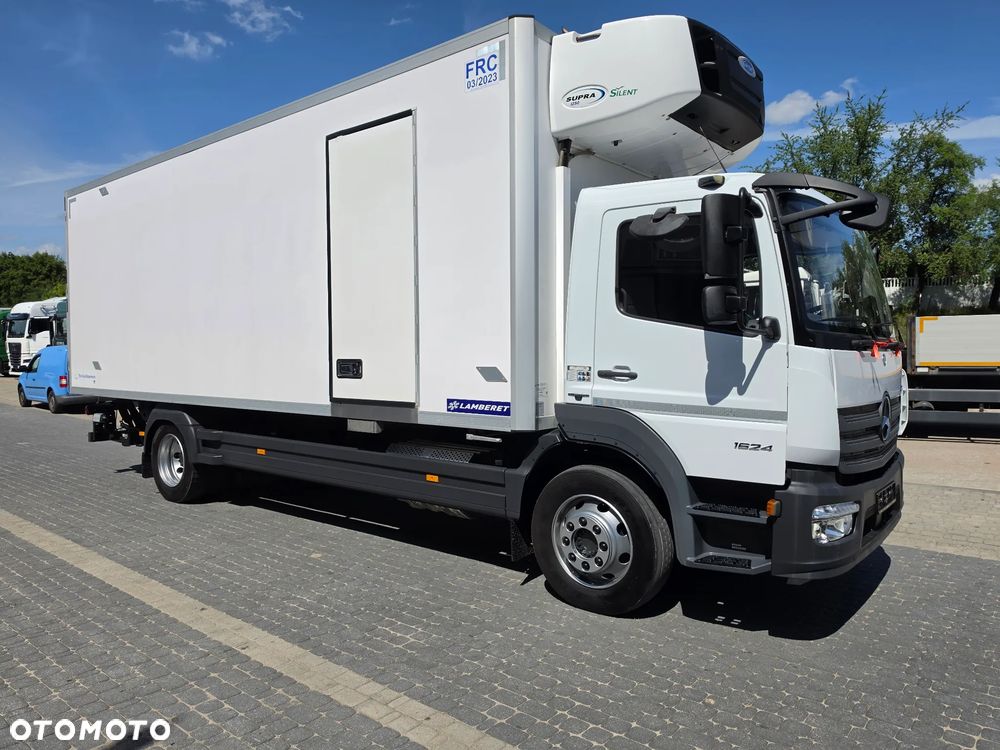 Mercedes-Benz Atego 1624 | EURO 6 | Automat | Chłodnia Lamberet | Winda 1500 kg | TYLKO 296 tys. km | SERWIS  | SUPER STAN | ŚCIANA GRODZIOWA | - 4
