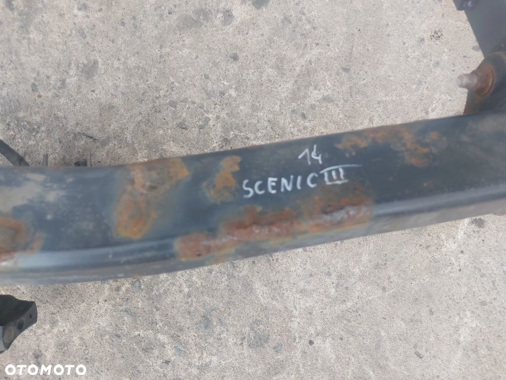 RENAULT SCENIC III HAK HOLOWNICZY TABLICZKA - 3