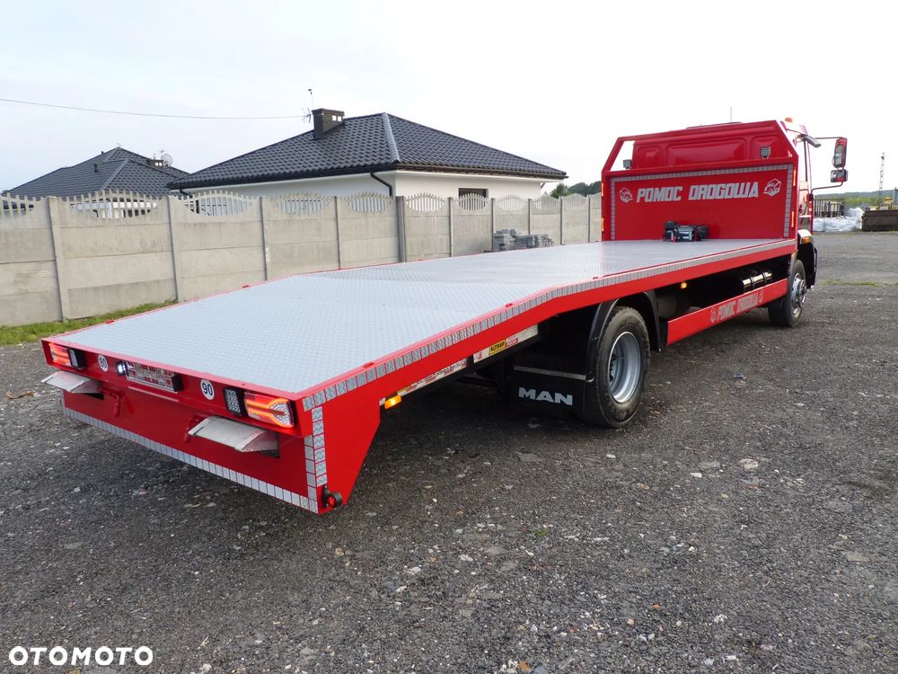 MAN LE 15.220 POMOC DROGOWA / AUTOLAWETA / SPECJALNY / DMC 15 T / ŁAD. 9000 KG / BLOKADA MOSTU - 5