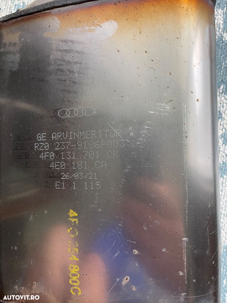 AUDI A 6 Allroad  C6 catalizator original NOW - 3