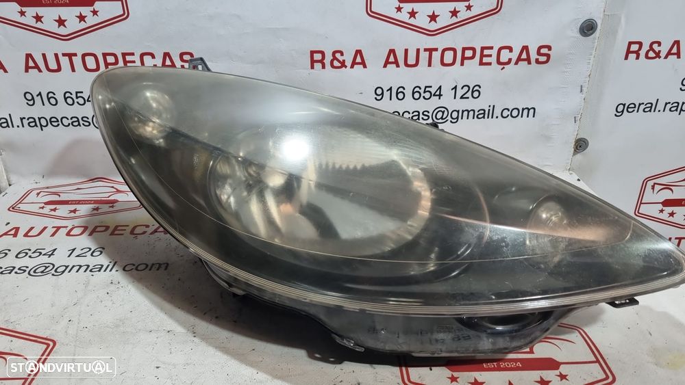 Ótica Farol Frente Frontal Direita Peugeot 1007 2005 a 2008 9644999180 Original - 1