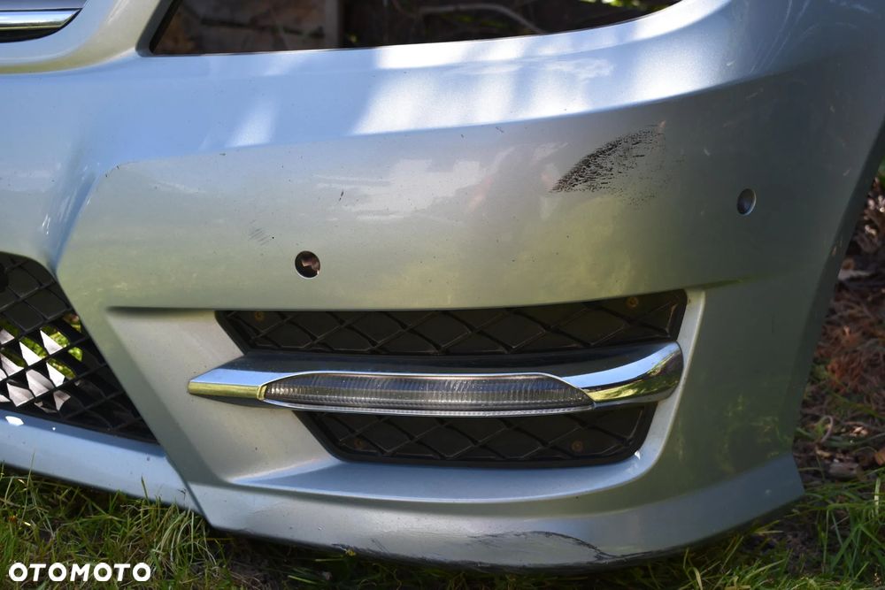 MERCEDES W204 LIFT AMG ZDERZAK PRZEDNI PRZÓD 6x PDC ORG 988 - 9