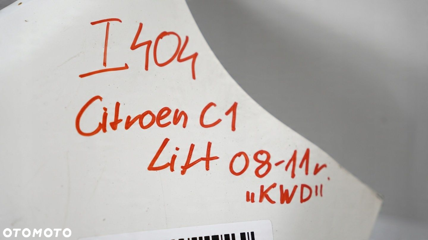 ZDERZAK PRZÓD PRZEDNI CITROEN C1 LIFT 08-11R KWD - 8